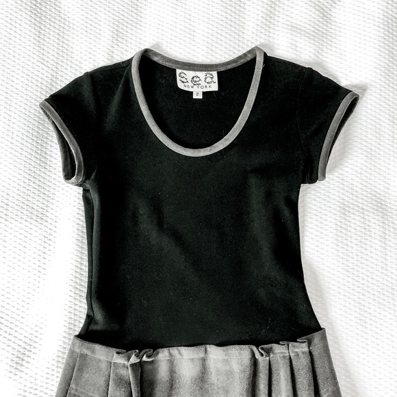 Black & Grey Dress with Pockets | SEA New York - Picture 2 of 6